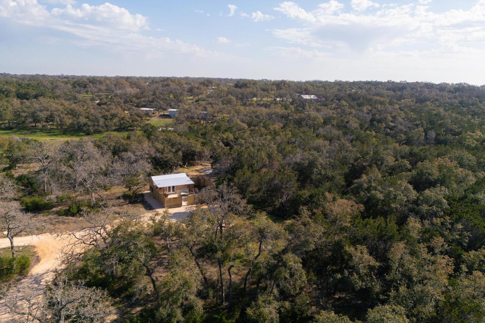 Romantic Luxury Retreat Hot Cold Pool & Sauna Wimberley Kültér fotó